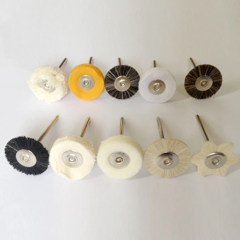 60 шт. Стоматологическая лабораторная кисть полировочное колесо Полировальные