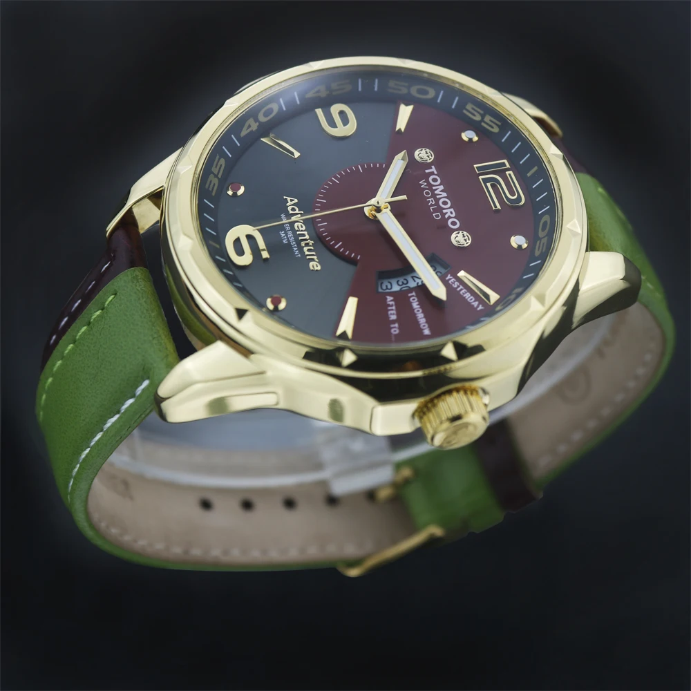 Брендовые роскошные мужские оригинальные дизайнерские часы модные для отдыха