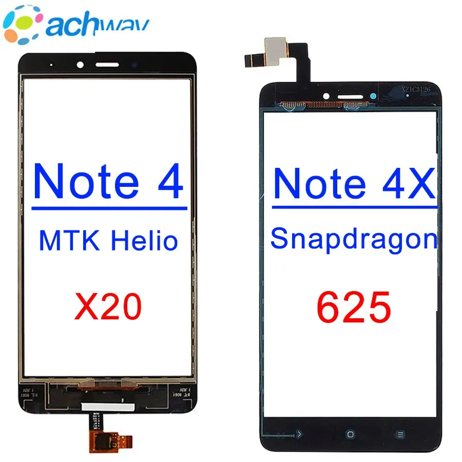 

For Xiaomi Redmi Note 4X Touch Screen Digitizer Front Glass Note4 Pro 4X Touchscreen For Xiaomi Redmi Note 4 Touch Screen glass