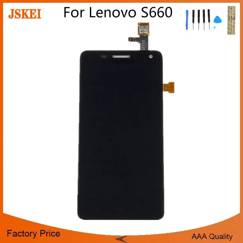 Заводская цена 4 7 дюймов для Lenovo S660 ЖК-дисплей кодирующий преобразователь