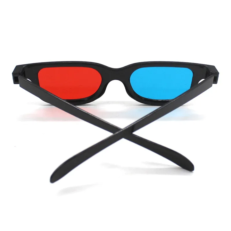 Очки 3D красные и синие для мобильного телевидения 2 шт. компьютерный проектор