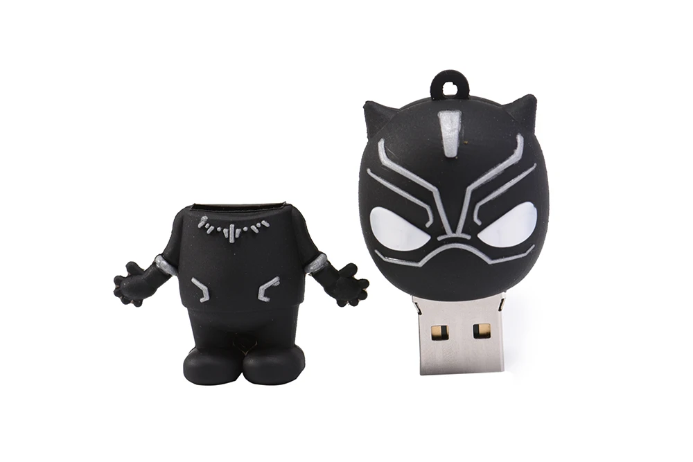 Флеш-диск USB 2,0 с героями мультфильмов, 64 ГБ, флешка супергероя, Халка, Дэдпула, 4 ГБ, 8 ГБ, 16 ГБ, 32 ГБ, карта памяти, диск, креативная игрушка, подарок Супермена