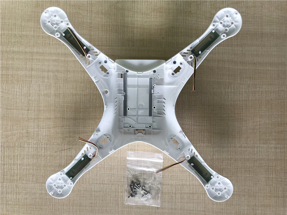 Подлинная DJI Phantom 3 SE корпус Верхняя Нижняя оболочка с винтами ESC шасси с компасом и антенной Запасная часть