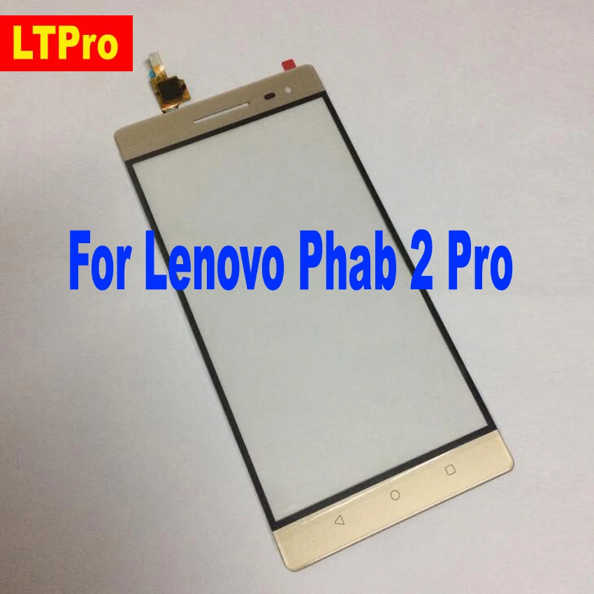 LTPro высокое качество Золотая Черная передняя панель сенсорный экран дигитайзер
