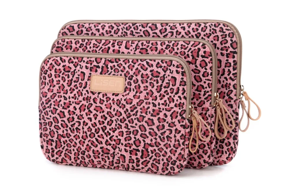 НОВАЯ Портативная сумка для ноутбука леопардовой расцветки ручная ультрабука