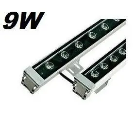 

6pcs 9W led Wall Washer light wash RGB/warm/white/Red/Green/Blue/Yellow lamp85-265v