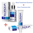 2 шт., удаляет рубцы после акне крем и эссенция, новый гель для точечного крема от кистозных прыщей, для очистки кожи, отбеливания черных точек, лечения мелазмы