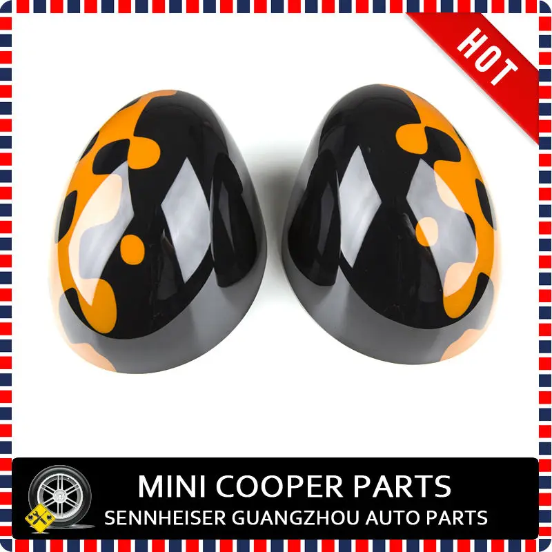 Яркий стильный зеркальный чехол для mini cooper clubman R55 R56 R57 R58 R59 R60 R61 (2 шт./компл.) |