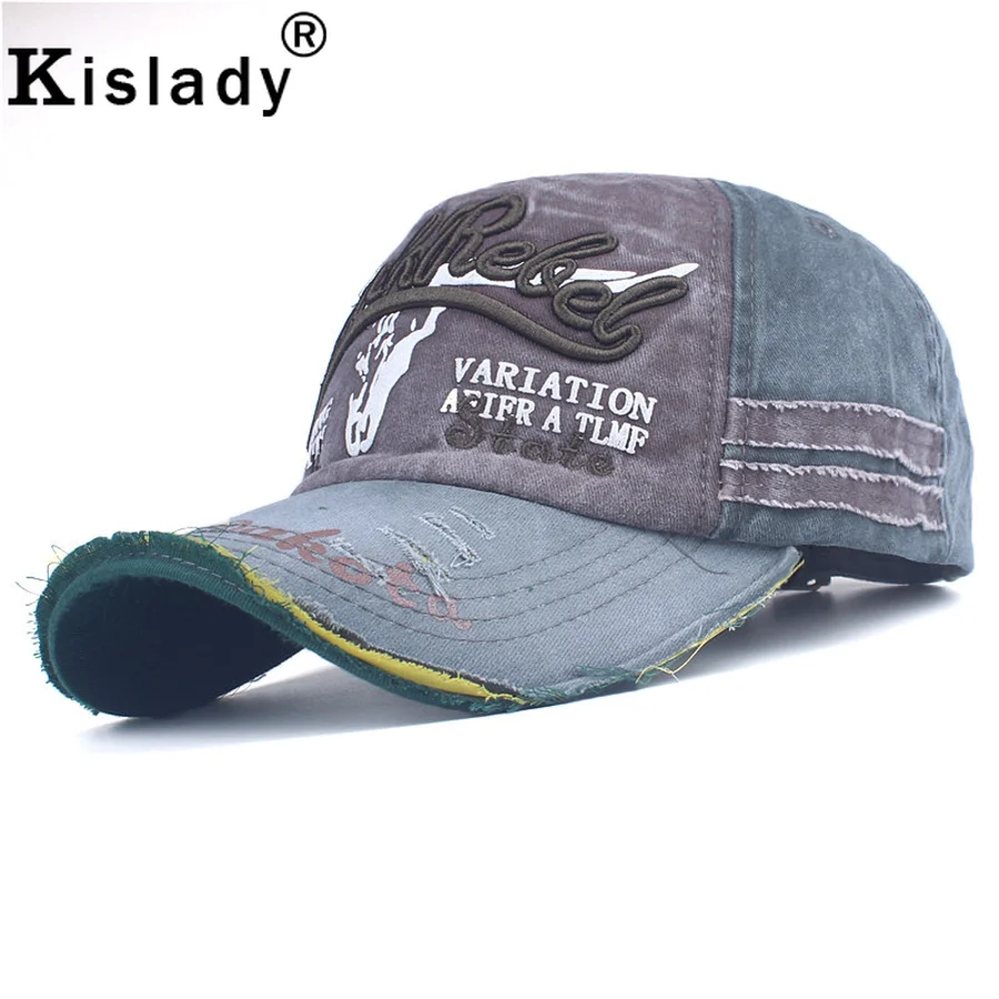 Kislady модные бейсболки с вышивкой в виде Головы Быка для мужчин весна осень
