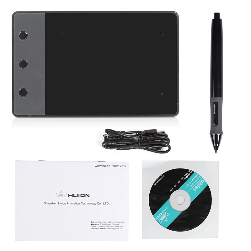 Huion H420 Professional Signature графика цифровой рисунок Планшеты 4x2 23 &quotдля ноутбук Windows Mac OS +
