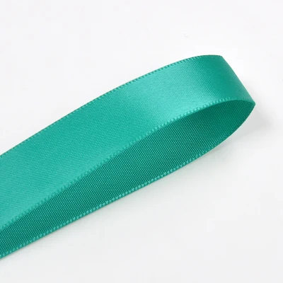 parrot green 583 YAMA 25 28 32 38 мм 100 ярдов/партия двусторонний сатиновый ленточный светильник темно-зеленого цвета для вечерние украшения свадьбы ручной работы - Цвет: parrot green 583