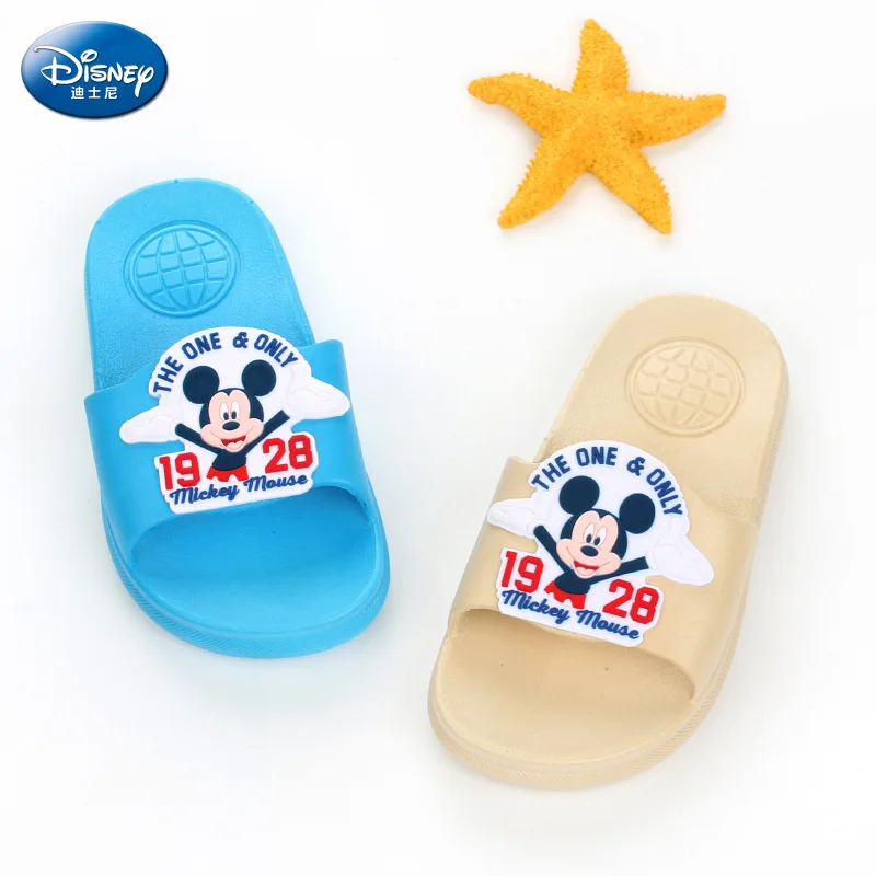 Disney/детские сандалии и шлепанцы для ванной новые летние домашние Нескользящие