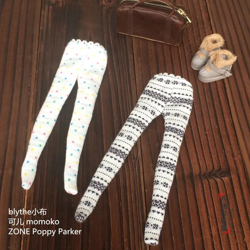 Бесплатная доставка 2 шт./лот колготки для кукол blythe momoko azone Poppy Par одежда