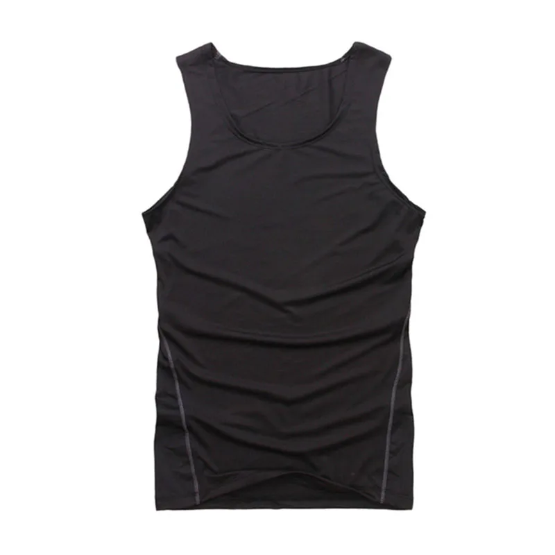 

2019 Men's Summer Casual Tank Tops Vest O-Neck Male Bodybuilding Sleeveless Gilet Gymclothing fitness Men Vest