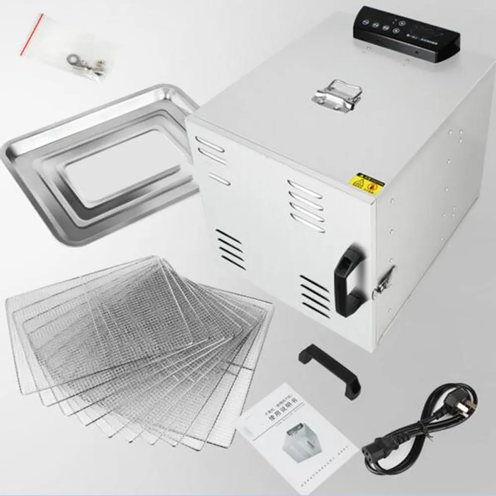 Машина для сушки фруктов из нержавеющей стали 10 слоев 800 Вт|machine machine|machine vegetablesmachine