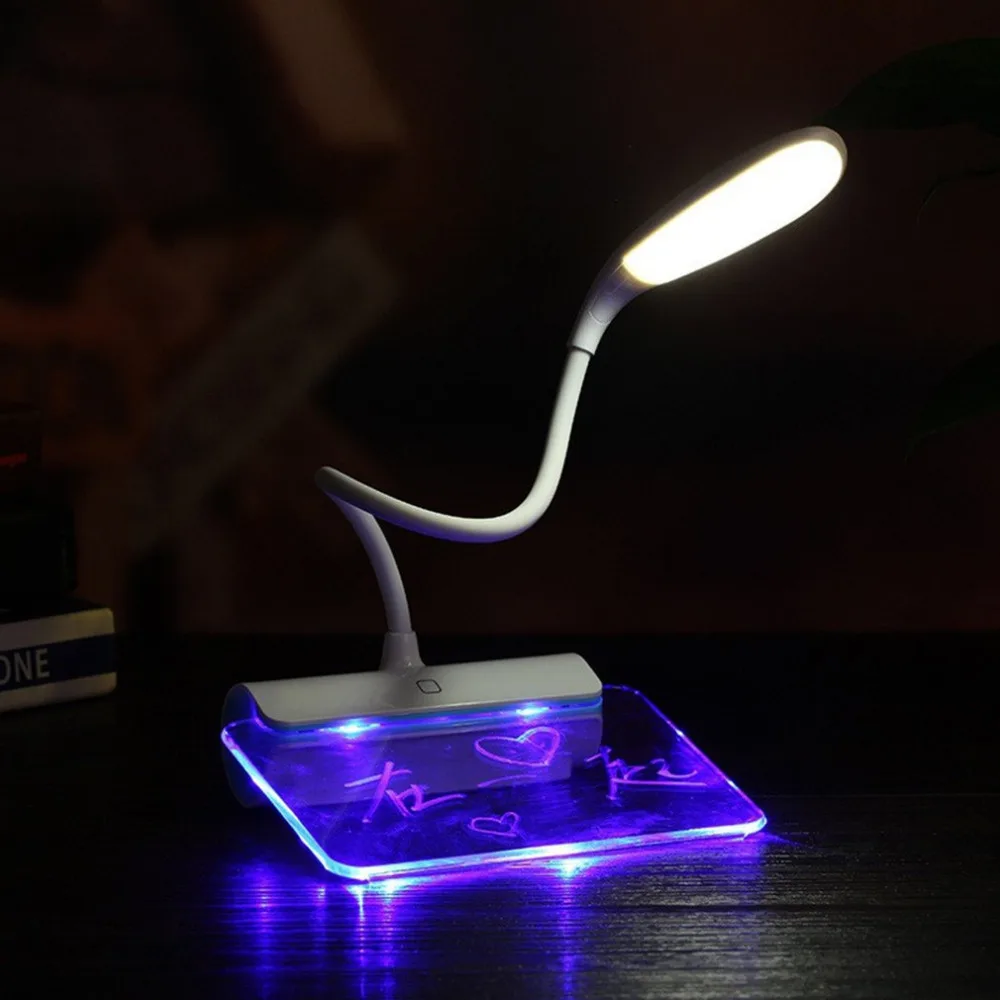Гибкая USB перезаряжаемая сенсорная сенсорсветодио дный доска для сообщений