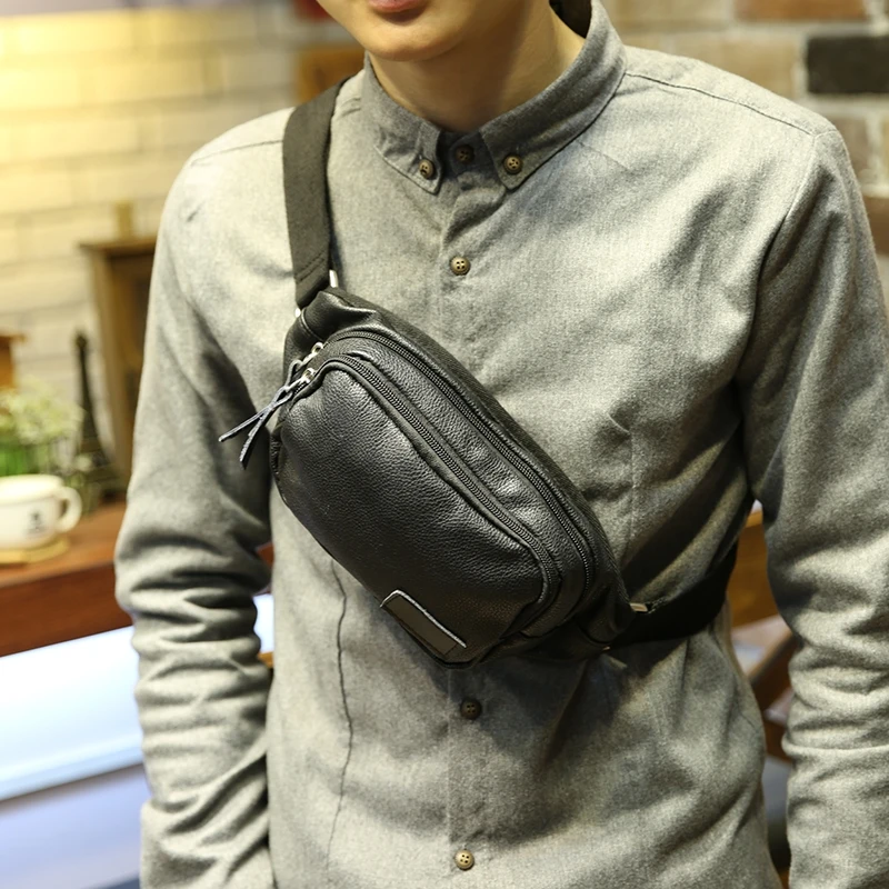 Многофункциональный поясная сумка Повседневное костюм для внешних черный