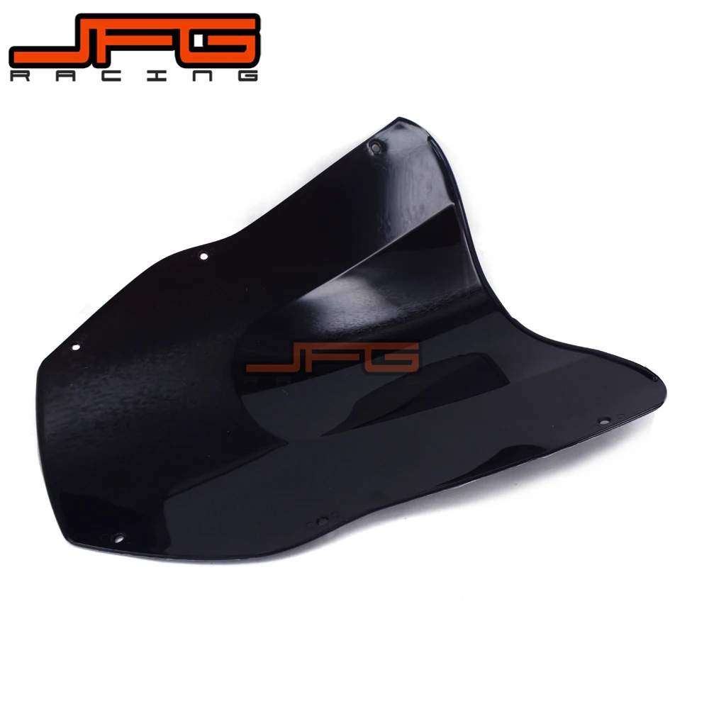 Лобовое стекло черного цвета для мотоцикла Kawasaki ZX12R ZX 12R 2000 2001 2001|windshield kawasaki|zx