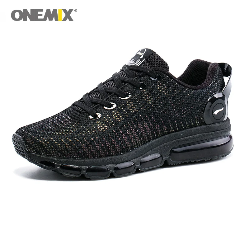 ONEMIX мужские кроссовки для женщин черная подушка Shox спортивные кроссовки Music III спортивные дышащие уличные Прогулочные кроссовки