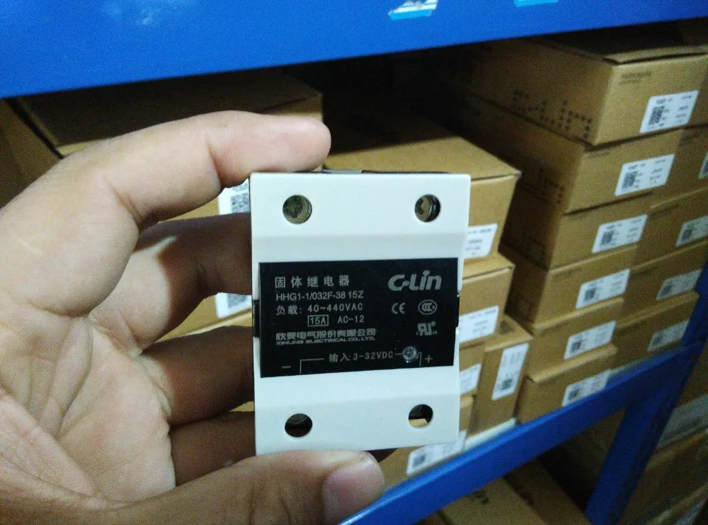 Абсолютно новый оригинальный аутентичный C Lin HHG1 1/032F 38 15Z Однофазный DC контроль AC