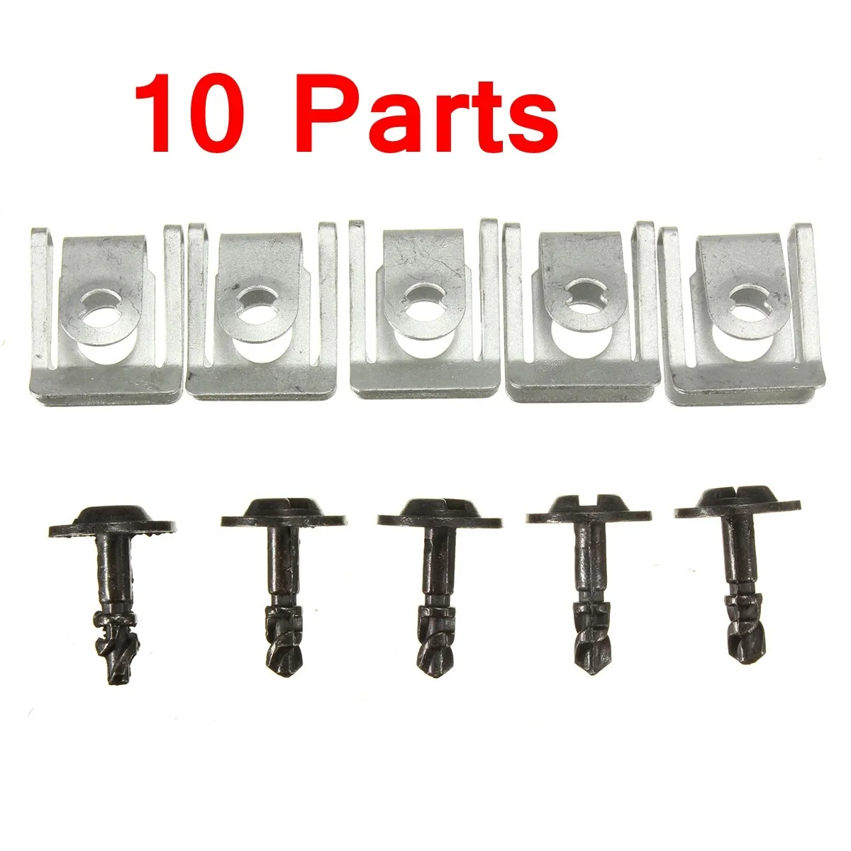 

5 Pairs Splashguard Clamps Engine Undertray Clips Shield Cover For BMW E38 E39