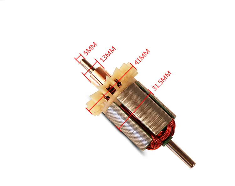 DC 12 V-24 V большой крутящий момент двигателя высокой мощности Низкий уровень шума 895 двигатель двойные шариковые подшипники низкая скорость 775 Обновленный двигатель