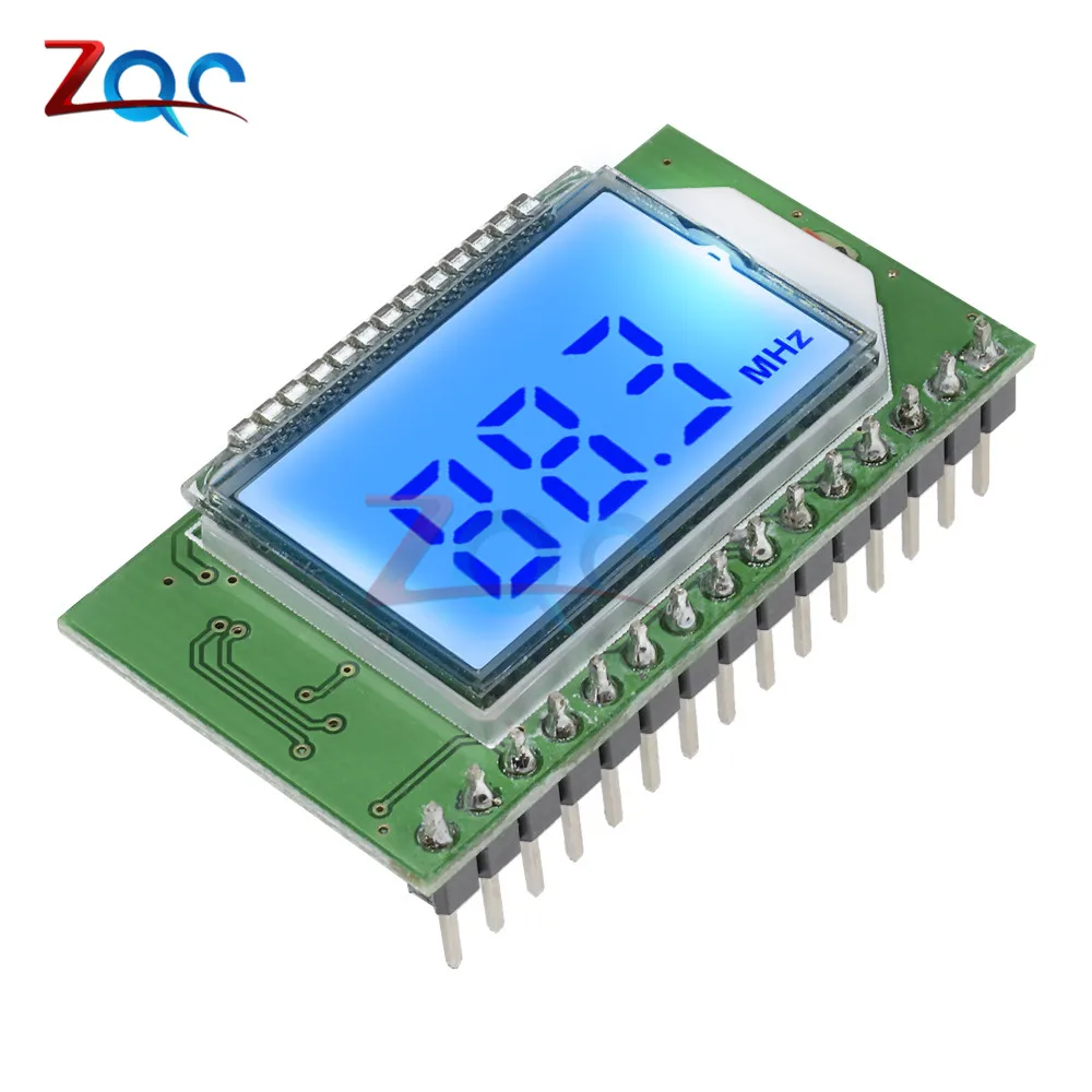 PLL lcd 87-108MHZ цифровой FM радио передатчик приемник модуль беспроводной микрофон стерео