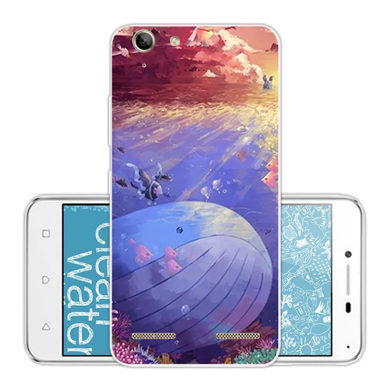 5.0&quot for Lenovo A6020 Phone Cases For Vibe K5 Silicone Cartoon Back Cover A6020a40 Plus |