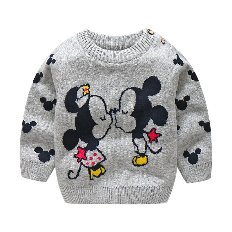 BibiCola/свитер для новорожденных девочек Весенний Повседневный модный свитер с