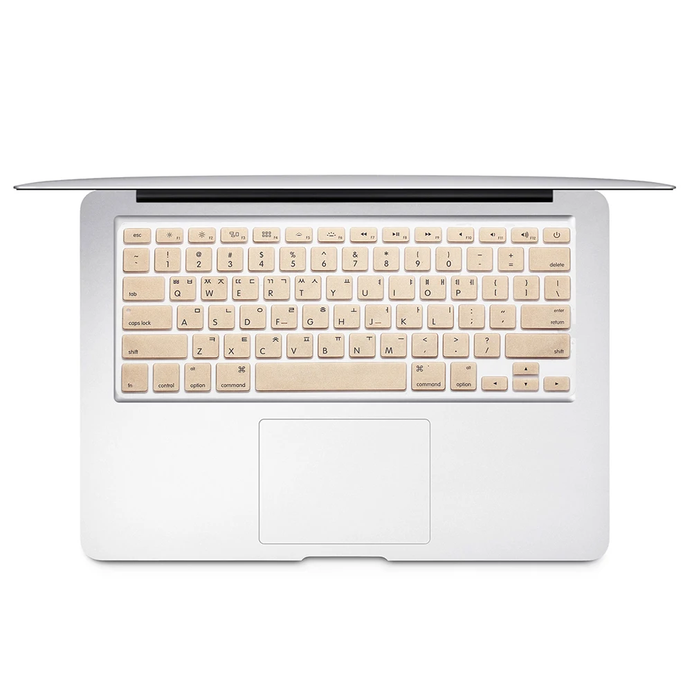 Корейская клавиатура чехол для Mac Book Air pro13 15 дюймов A1466 A1278 A1502 retina Клавиатура для ноутбука Чехлы цветная клавиатура пленка