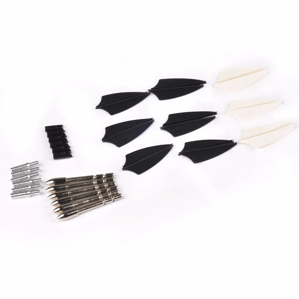 Набор стрел из чистого карбона 6 шт./компл. 31 дюйм наконечник 700 внешний диаметр мм