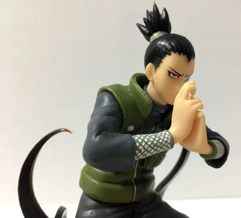 Naruto цифры японский Игрушечные лошадки Нара Шикамару 16 см тень связаны техника