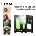 Лазерный Гравировальный принтер LISM DK-8-KZ DIY USB портативный дизайн 100020003000 МВт для настольных компьютеров сделай сам для любителей рукоделия