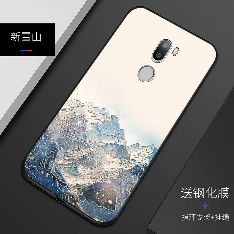 Рельефный Винтажный чехол в японском стиле для Xiaomi mi 5S Plus с изображением Снежной