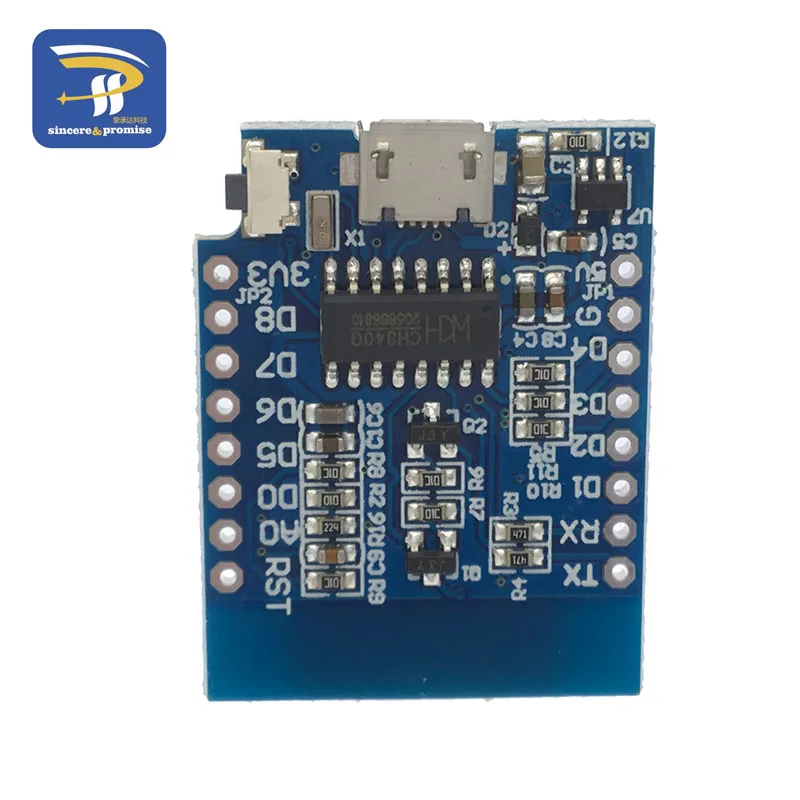 ESP8266 ESP-12 ESP12 WeMos D1 Мини-модуль Wemos D1 Мини WiFi макетная плата Micro USB 3,3 В на основе ESP-8266EX 11 цифровых контактов