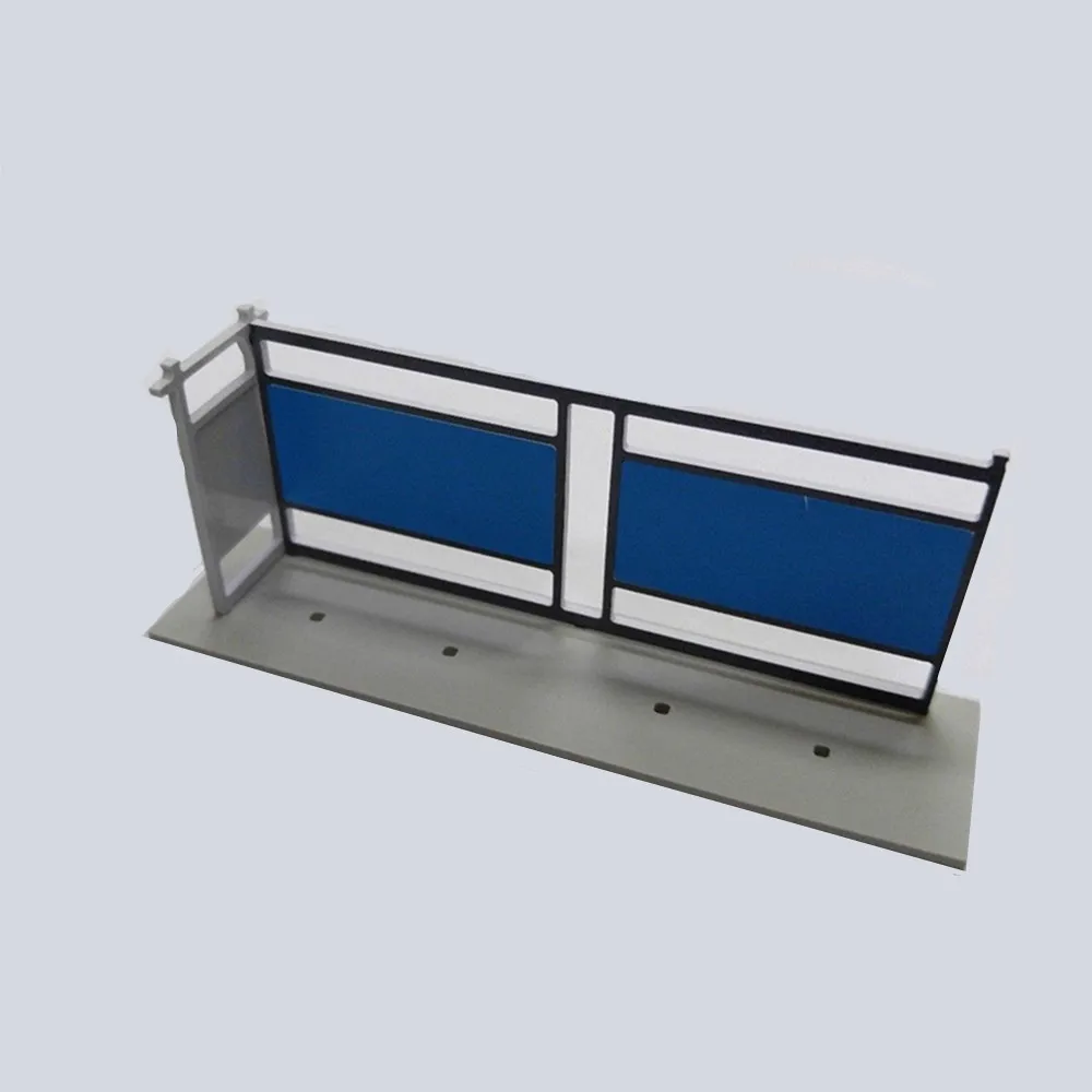 1:87 HO Scale Gauge строительная модель железнодорожной железной дороги схема укрытия