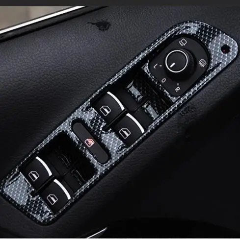 Стайлинг автомобиля стеклоподъемник из нержавеющей стали декоративная рамка с