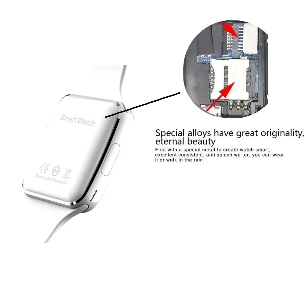Смарт-часы X6 с камерой сенсорным экраном поддержкой SIM-карты TF-карты Bluetooth мужские