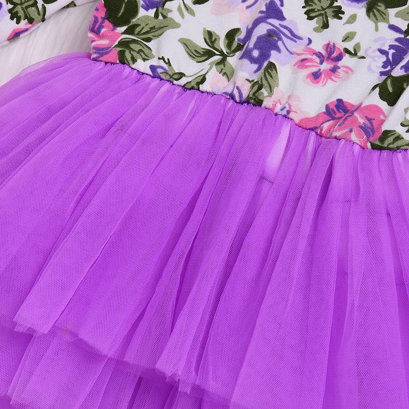 UK New Casual Lovely Kids Baby Flower Girls Dresses Bow Xmas Tulle Tutu Dress Princess Party Wedding Gown | Детская одежда и обувь