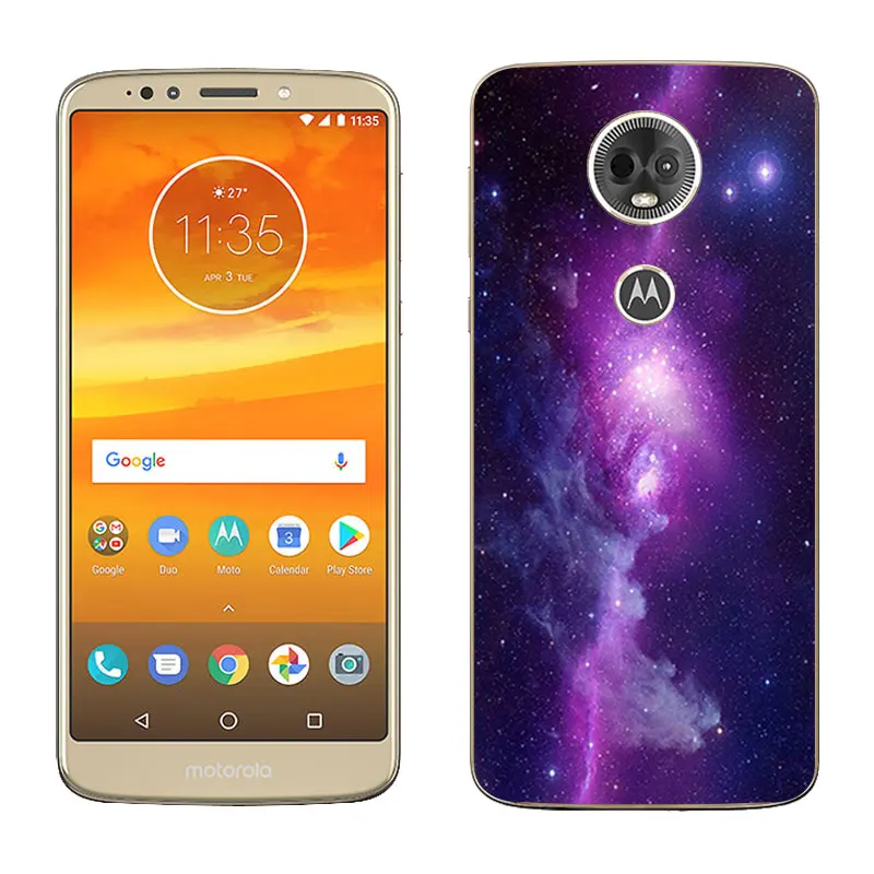 Чехол для телефона Motorola E5 Plus чехол MOTO E5Plus мягкий силиконовый MOTOROLA | Мобильные