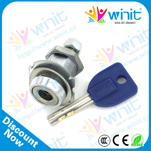 5 шт. 17 мм 1 замок ключ одинаковый код/ключ Тип C электрическая аркадная игра