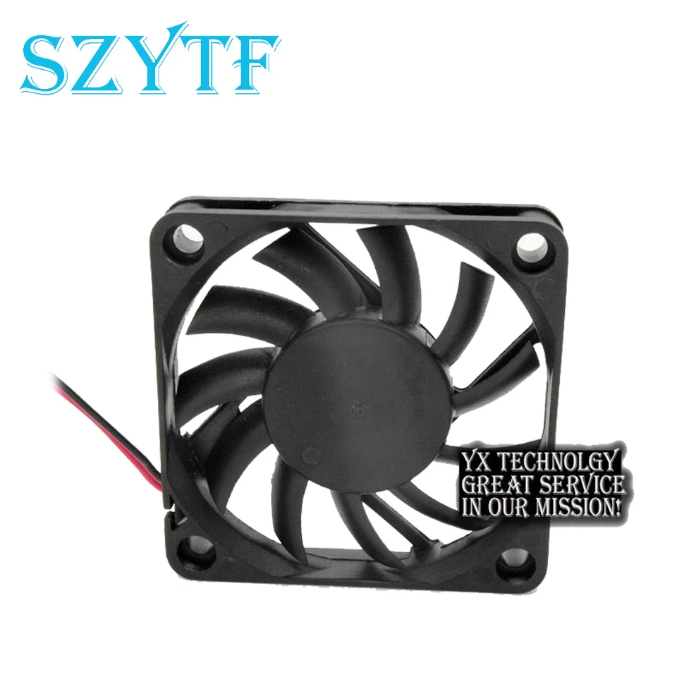 SZYTF Новый 6010 6 см 60 мм охлаждающий вентилятор 12 в бесшумный шасси|silent cooling fan|fan