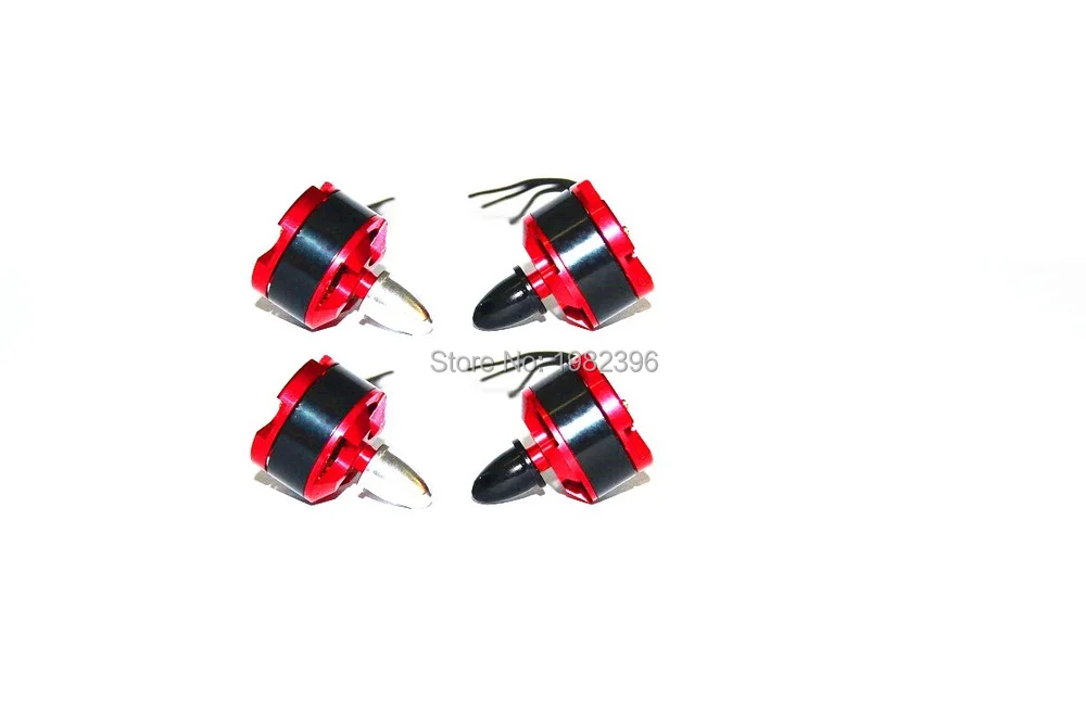 Красный Мини Мотор 1806 2280KV cw/ccw бесщеточный мотор Mini180 210 200 230 мм Квадрокоптер 250