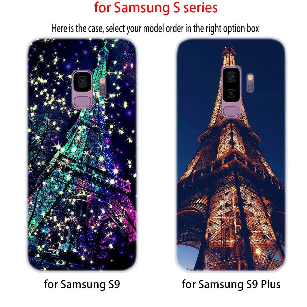 Мягкий силиконовый чехол для Samsung S30 S20 S11 S10 S9 S8 Plus lite 11e 10e Uitra S7Edge Франция Париж