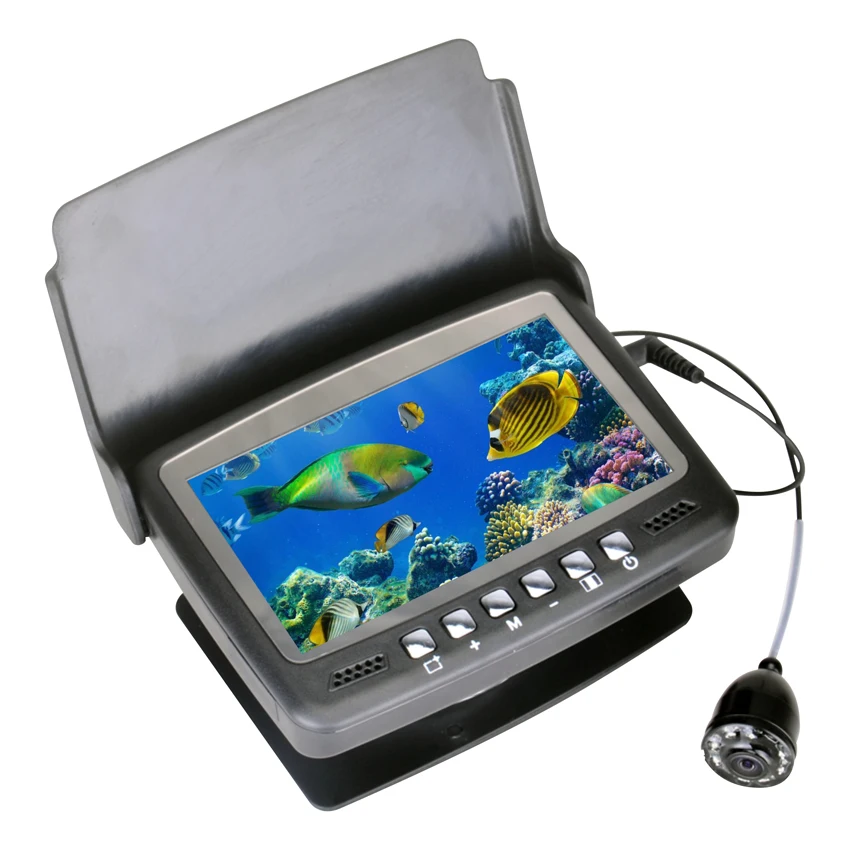 Подводная камера для подледной рыбалки ЖК монитор 4 3 дюйма светодиодный дисплей