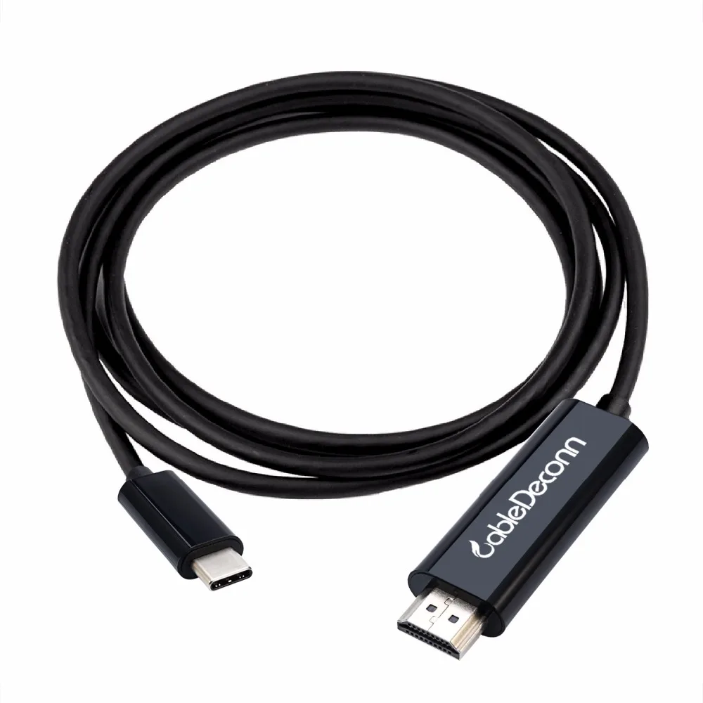 Кабель Thunderbolt 3 к hdmi 4 60 Гц адаптер конвертер Тип C dp vga кабель USB 1 HDMI для нового Macbook