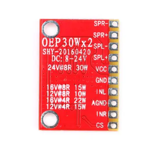 Двухканальный цифровой усилитель OEP30W * 2 модуль платы Diy комплект усилителя 30Wx2 D