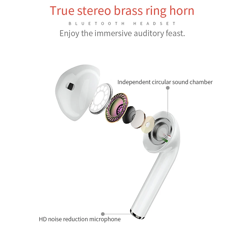 i9 tws Wireless Bluetooth Earphone headset Stereo Earbud Sport Earphones With Charging Box For Iphone Smart Phone Headphone