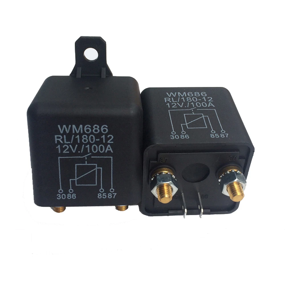 12VDC 100A AMP 2 4 Вт непрерывной работы контактный Автомобиль Грузовик Авто