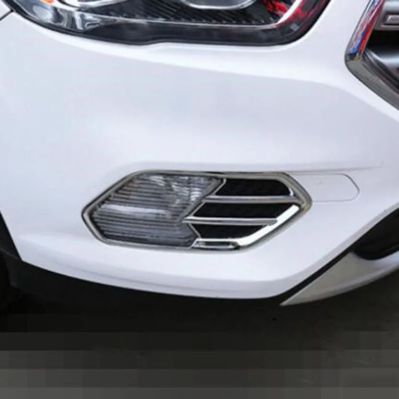 1 пара передние противотуманные фасветильник для Ford Kuga Escape 2017 2018|Хромирование| |